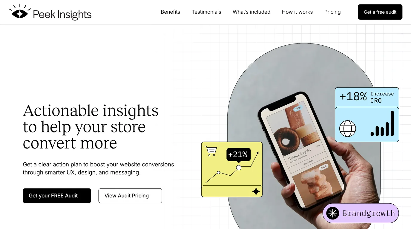 Réalisation Inleven, Peek Insights